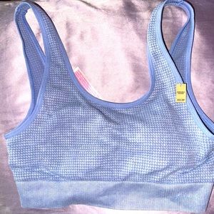 Blue Sports Bra | PINK